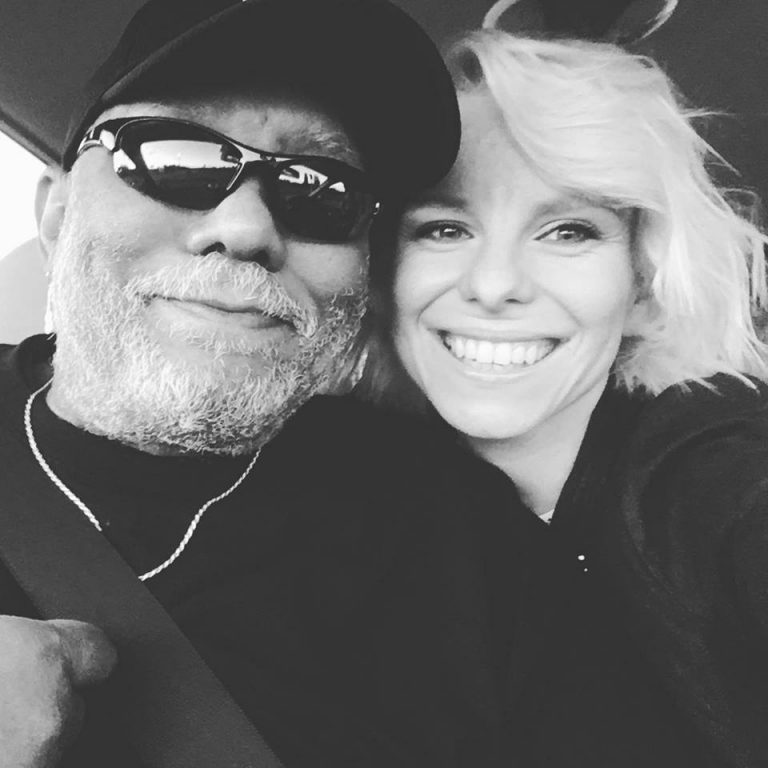 Alicja Janosz i Carlos Johnson – wspólne zdjęcie z trasy koncertowej, 2018